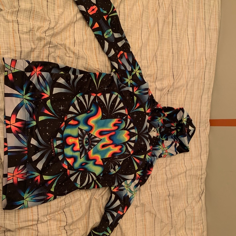 Zootop Bear rave hoodies size L